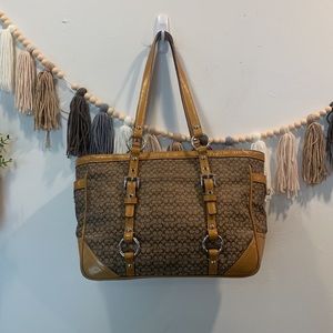 Coach Monogram shoulder bag